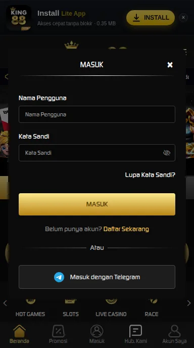 Panduan Masuk Akun King88 untuk Pengguna Android